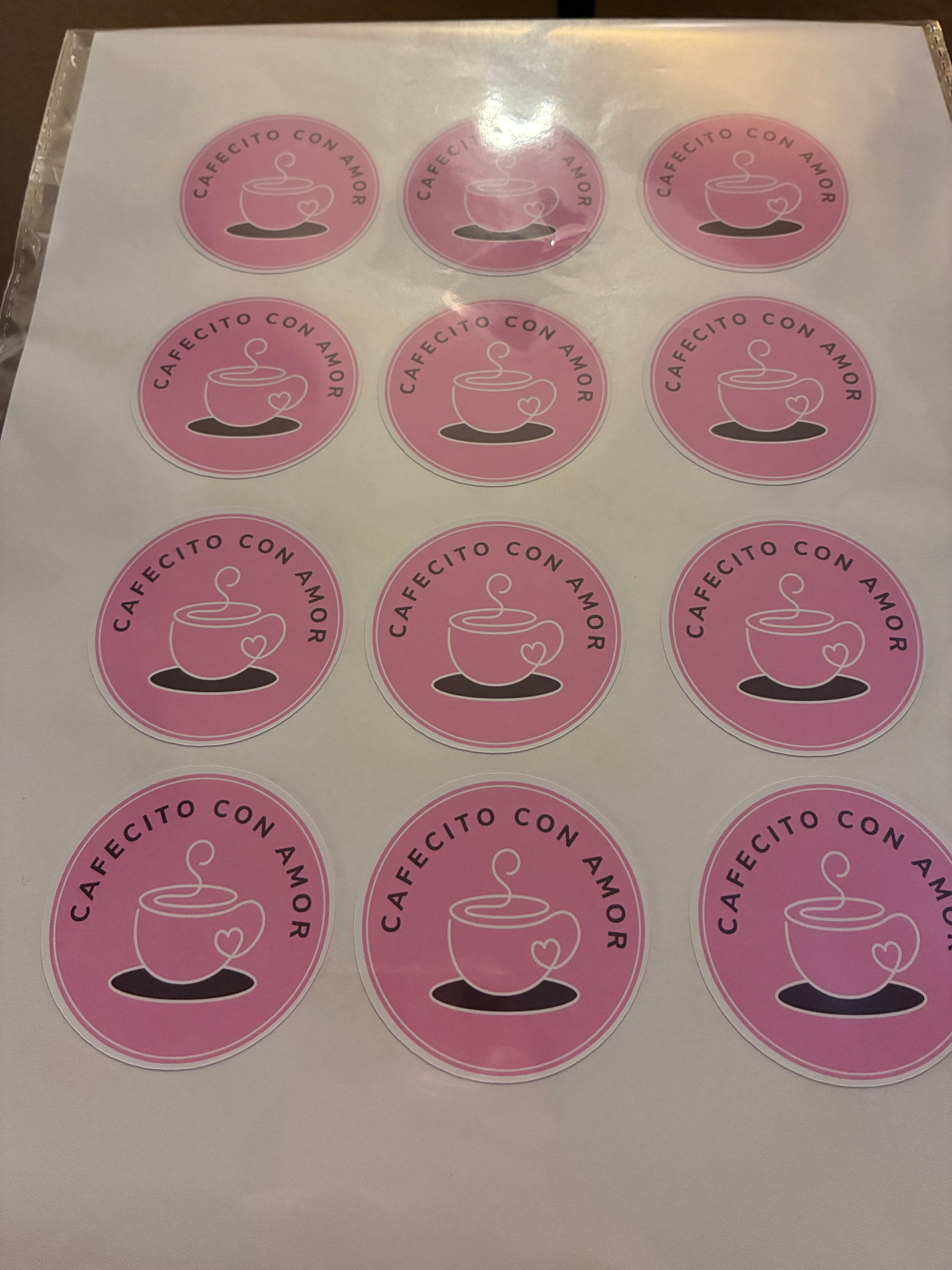 ✨ 2" Premium Custom Round Stickers,Waterproof option