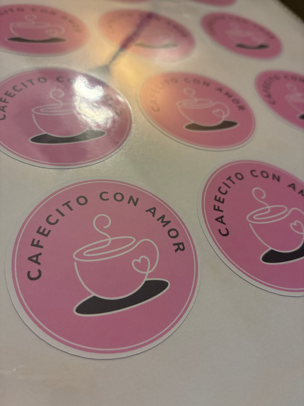 ✨ 2" Premium Custom Round Stickers,Waterproof option