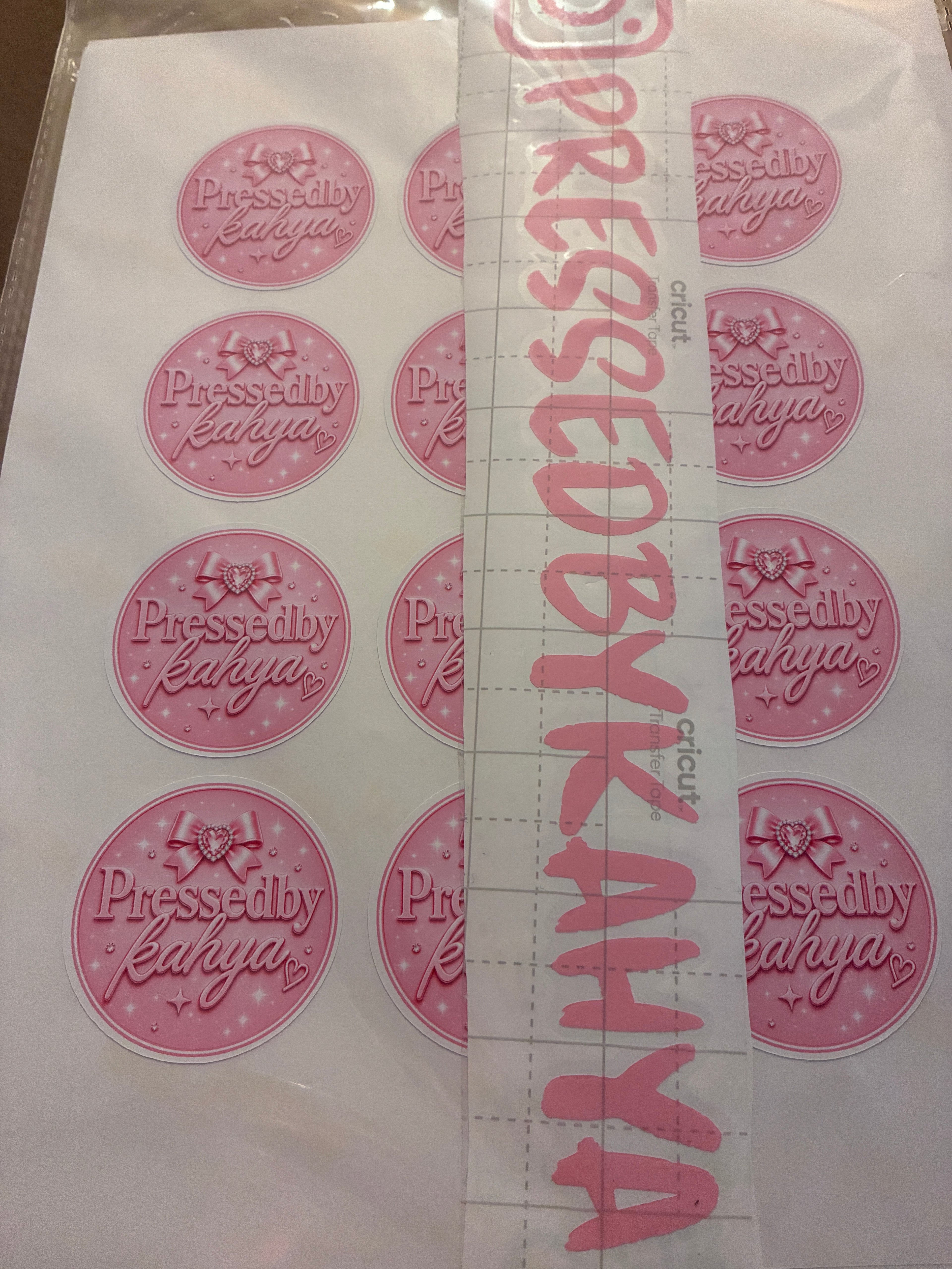 ✨ 2" Premium Custom Round Stickers,Waterproof option