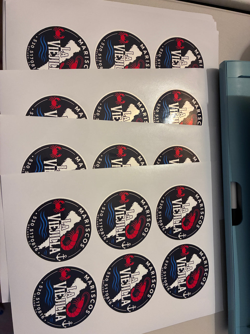 ✨3" Premium Custom Round Stickers,Waterproof option